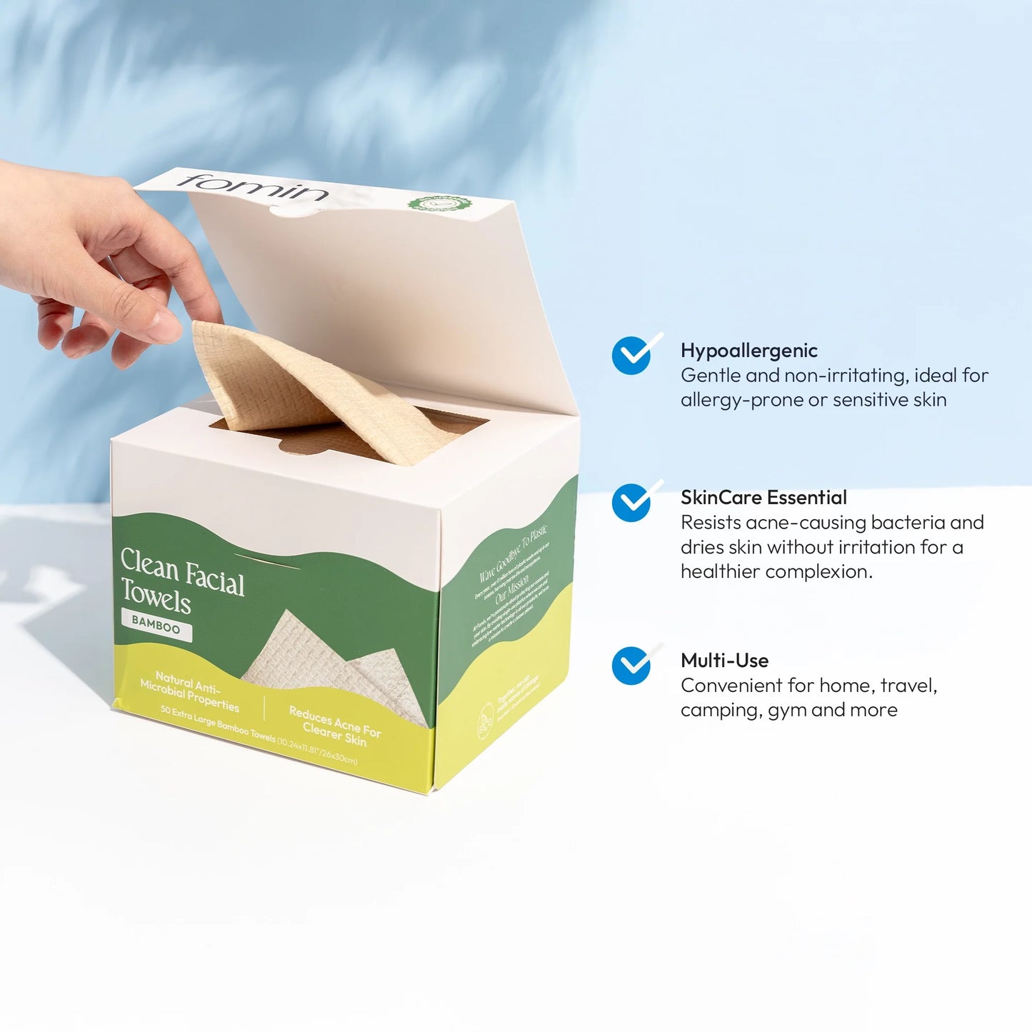 Bamboo Facial Towels