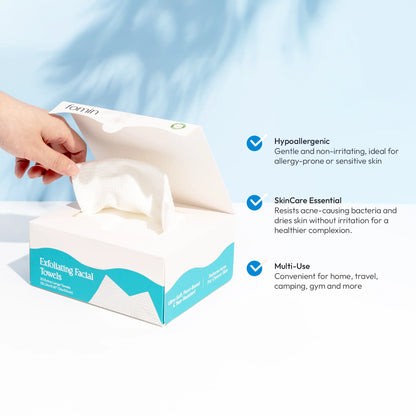 Exfoliating Facial Towels