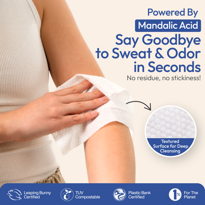 AHA Deodorant Wipes