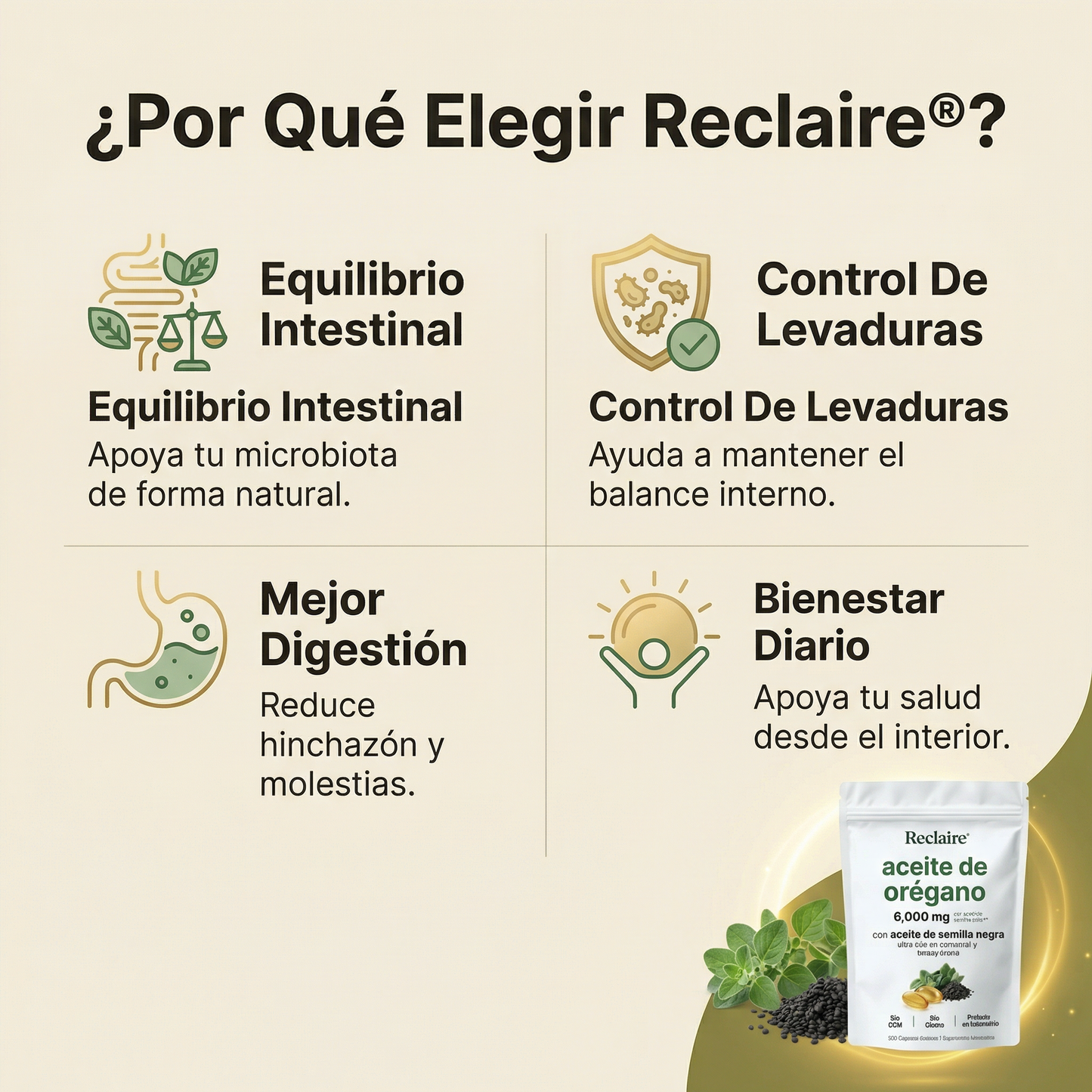Reclaire® | Aceite de Orégano