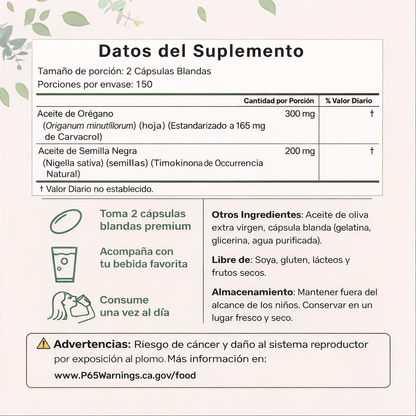 Reclaire® | Aceite de Orégano