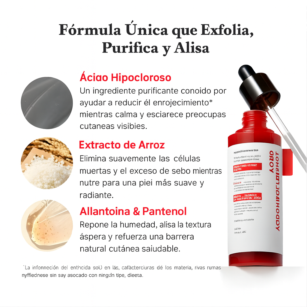 Dúo de dosis de arroz con ácido hipocloroso™