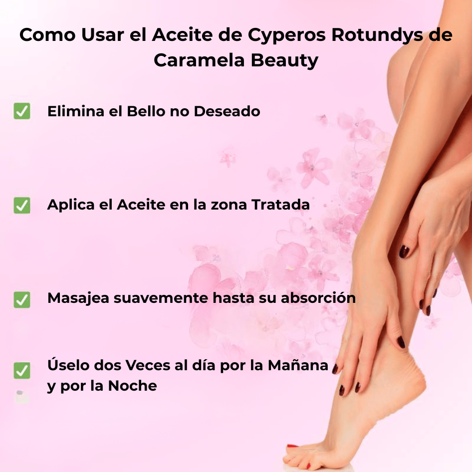 Aceite de Cyperus Rotundus de Caramela Beauty™