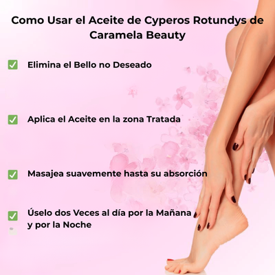 Aceite de Cyperus Rotundus de Caramela Beauty™